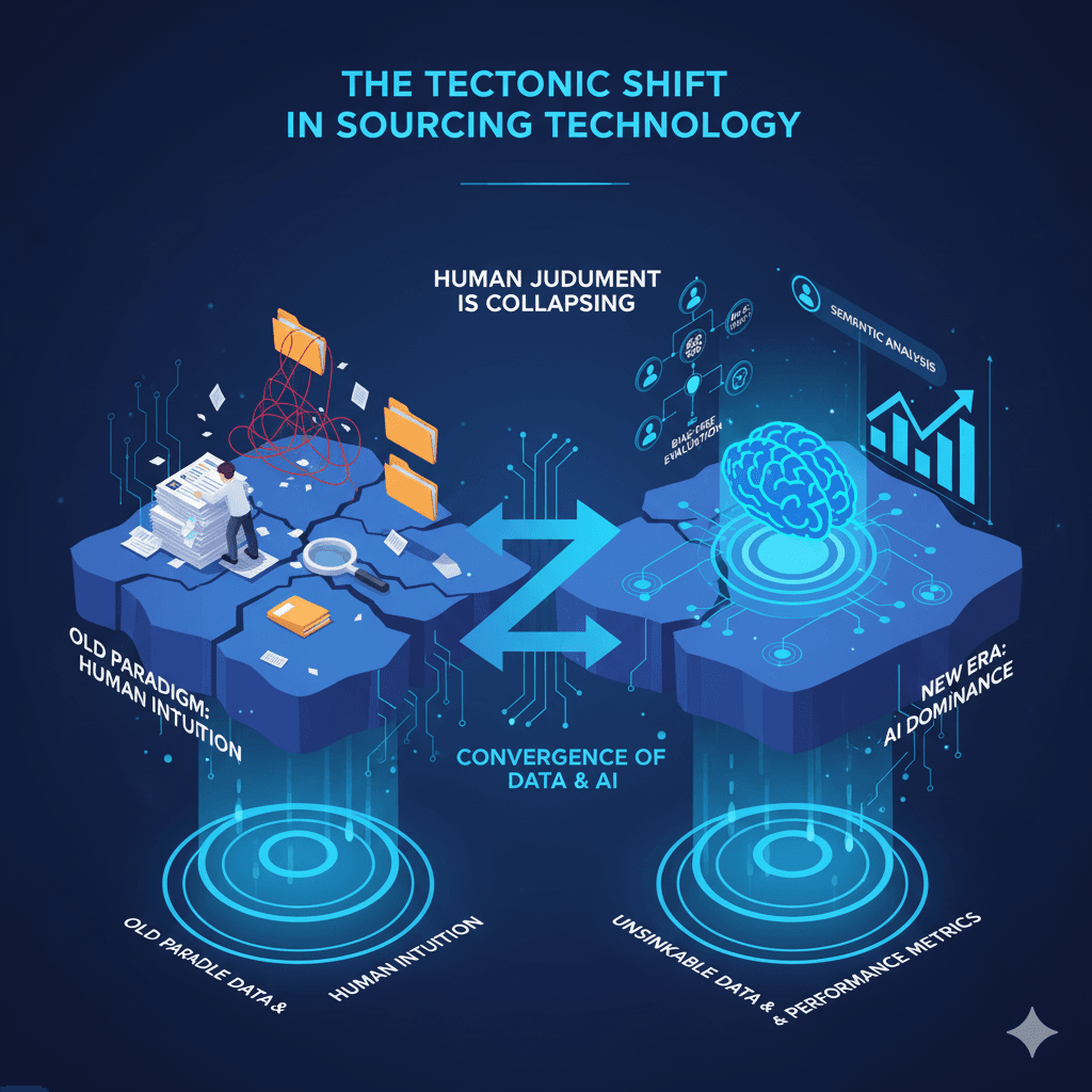 Workflow of AI agent handling sourcing steps
