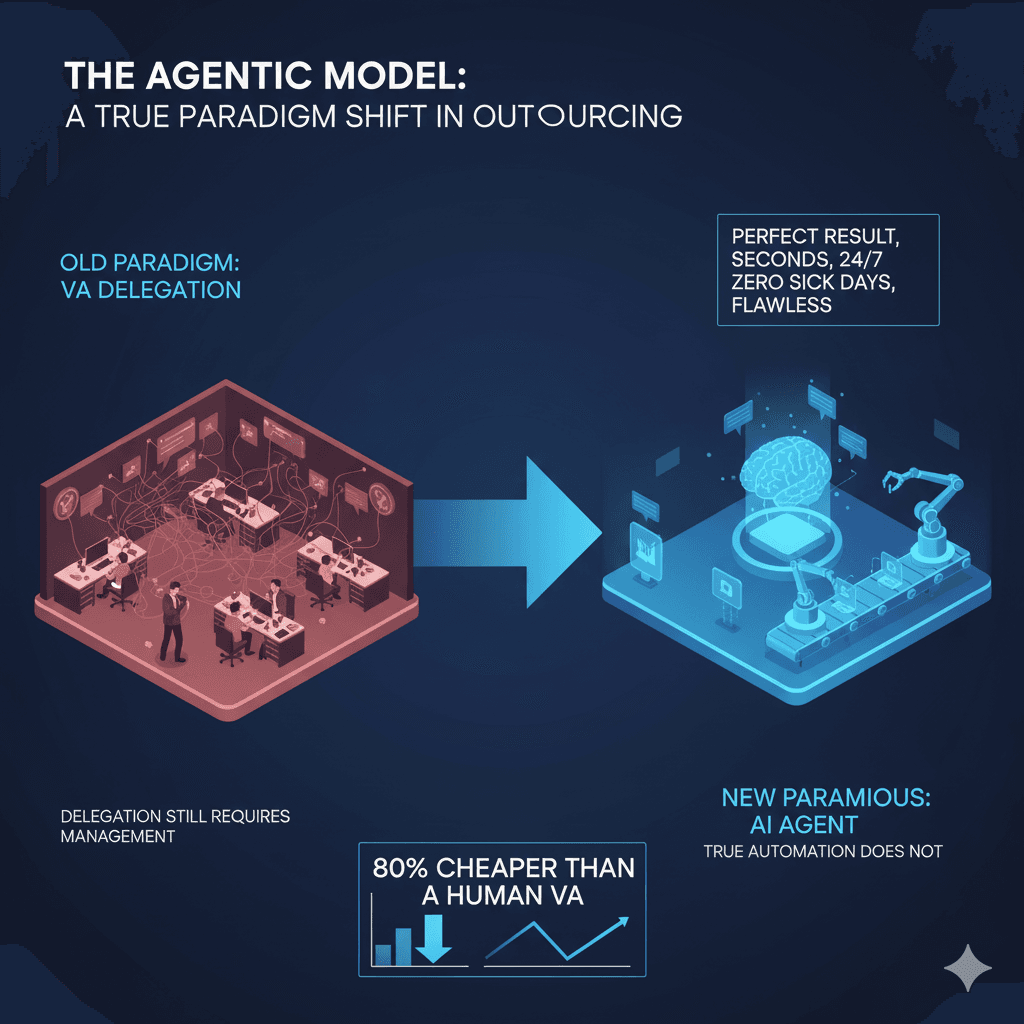 Diagram highlighting manager overhead in VA workflows